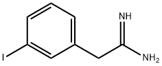 2-(3-iodophenyl)acetamidine Struktur