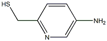 2-Pyridinemethanethiol,5-amino-(9CI) Struktur