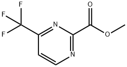 METHYL 4-(TRIFLUOROMETHYL)PYRIMIDINE-2-CARBOXYLATE Struktur