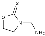 2-Oxazolidinethione,3-(aminomethyl)-(7CI) Struktur