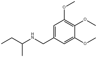 butan-2-yl[(3,4,5-trimethoxyphenyl)methyl]amine Struktur