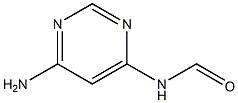 Formamide, N-(6-amino-4-pyrimidinyl)- (6CI,7CI) Struktur