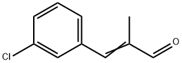 2-Propenal, 3-(3-chlorophenyl)-2-Methyl- Struktur