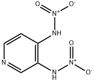 3,4-Pyridinediamine,N,N-dinitro-(9CI) Struktur