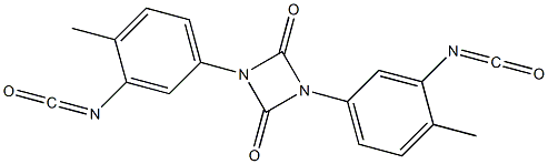 TOLUENE DIISOCYANATE DIMER) Struktur