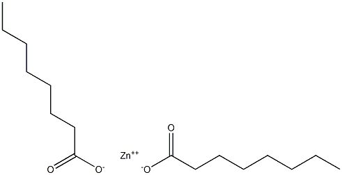 Octanoic acid, zinc salt, basic Struktur