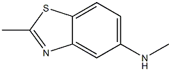 5-Benzothiazolamine,N,2-dimethyl-(9CI) Struktur