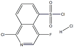 4-Fluoro-5-isoquinolinesulfonyl chloride hydrochloride (1:1)