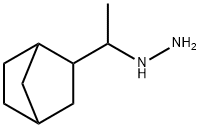 Hydrazine,  [1-(2-norbornyl)ethyl]-  (6CI,7CI) Struktur