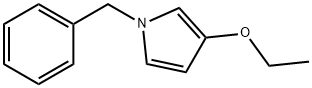 1H-Pyrrole,3-ethoxy-1-(phenylmethyl)-(9CI) Struktur