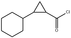 Cyclopropanecarbonyl chloride, 2-cyclohexyl- (6CI,7CI) Struktur