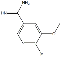 4-fluoro-3-methoxybenzamidine Struktur