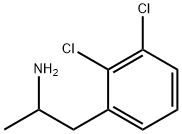 1-(2,3-dichlorophenyl)propan-2-amine Struktur