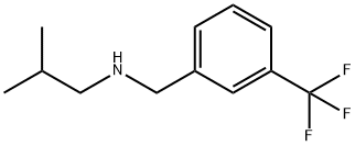 (2-methylpropyl)({[3-(trifluoromethyl)phenyl]methyl})amine Struktur