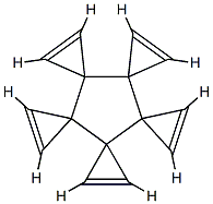 Pentaspiro[2.0.2.0.2.0.2.0.2.0]pentadeca-1,5,8,11,14-pentaene (9CI) Struktur