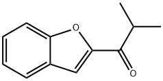 1-Propanone, 1-(2-benzofuranyl)-2-Methyl- Struktur