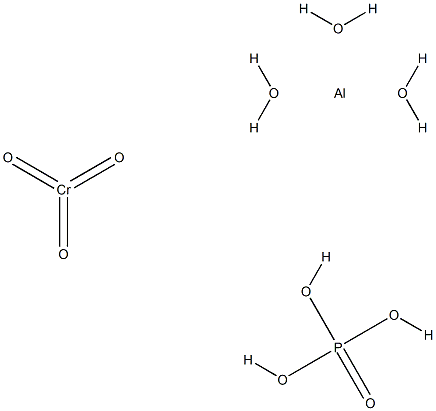 Phosphoric acid, reaction products with aluminum hydroxide and chromium oxide (CrO3) Struktur