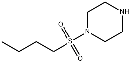 1-(Butane-1-sulfonyl)-piperazine Struktur