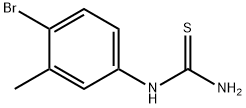 (4-bromo-3-methylphenyl)thiourea Struktur