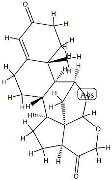 18,21-anhydroaldosterone Struktur