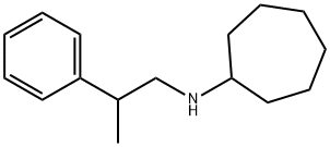 N-(2-phenylpropyl)cycloheptanamine Struktur