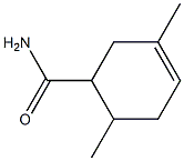 3-Cyclohexene-1-carboxamide,3,6-dimethyl-(9CI) Struktur