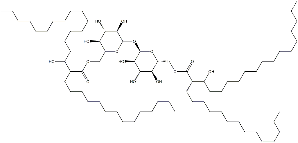 6,6'-dicorynomycolyl trehalose Struktur