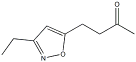 2-Butanone,4-(3-ethyl-5-isoxazolyl)-(9CI) Struktur