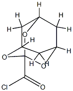 2,4,10-Trioxatricyclo[3.3.1.13,7]decane-3-carbonyl chloride (9CI) Struktur