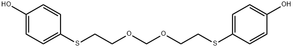 44METHYLENEBISOXY21ETHANEDIYLTHIOBISPHENOL Struktur