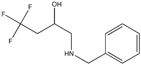 1-Benzylamino-4,4,4-trifluoro-butan-2-ol Struktur