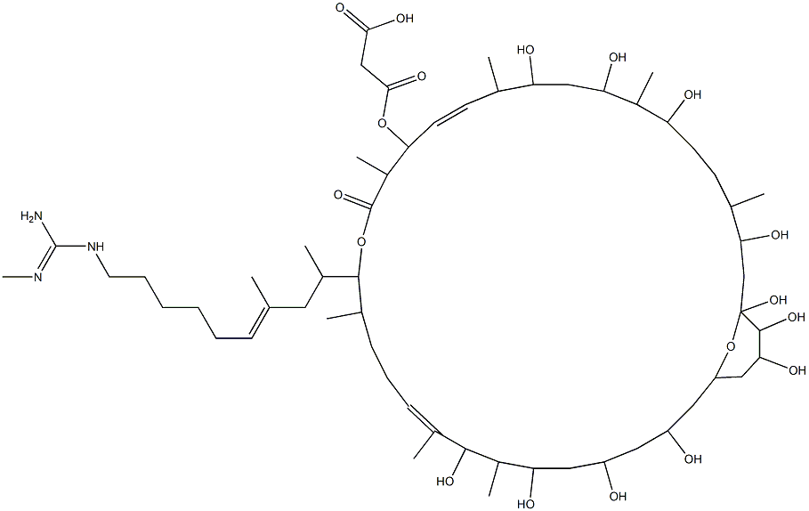 Guanidylfungin A Struktur