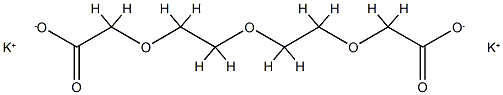 dipotassium 2,2'-[oxybis(2,1-ethanediyloxy)]bisacetate Struktur