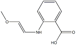 Anthranilicacid,N-(2-methoxyvinyl)-(7CI) Struktur