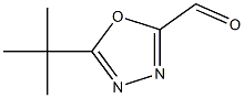 5-tert-butyl-1,3,4-oxadiazole-2-carbaldehyde Struktur