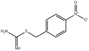 2-(4-Nitro-benzyl)-isothiourea Struktur