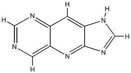 3H-Imidazo[4,5:5,6]pyrido[3,2-d]pyrimidine Struktur