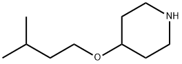 4-(3-methylbutoxy)piperidine Struktur