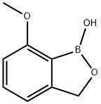 2-(Hydroxymethyl)-6-methoxyphenylboronic acid dehydrate Struktur