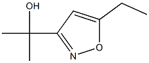 3-Isoxazolemethanol,5-ethyl--alpha-,-alpha--dimethyl-(9CI) Struktur