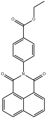 ethyl 4-(1,3-dioxo-1H-benzo[de]isoquinolin-2(3H)-yl)benzoate Struktur