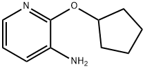 2-(cyclopentyloxy)pyridin-3-amine Struktur