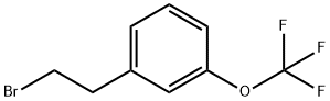 1-(2-bromoethyl)-3-(trifluoromethoxy)benzene Struktur