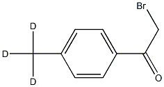 2-Bromo-4a€-methylacetophenone-d3 Struktur