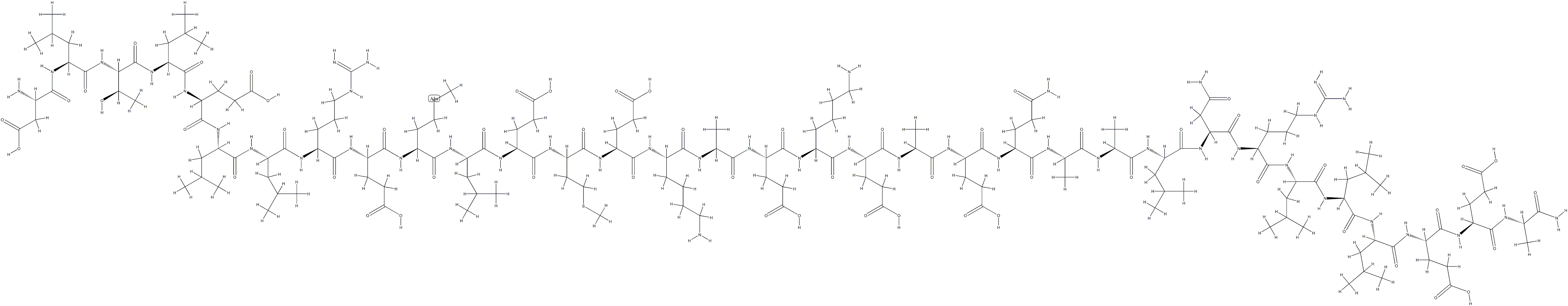 corticotropin releasing hormone (9-41) Struktur