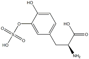 DOPA sulfate Struktur