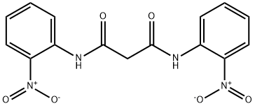 N,N''-BIS-(2-NITRO-PHENYL)-MALONAMIDE Struktur