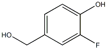 2-fluoro-4-(hydroxymethyl)phenol Struktur