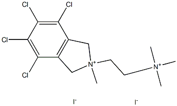 CHLORISONDAMINE DIIODIDE Struktur