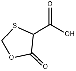 1,3-Oxathiolane-4-carboxylicacid,5-oxo-(9CI) Struktur